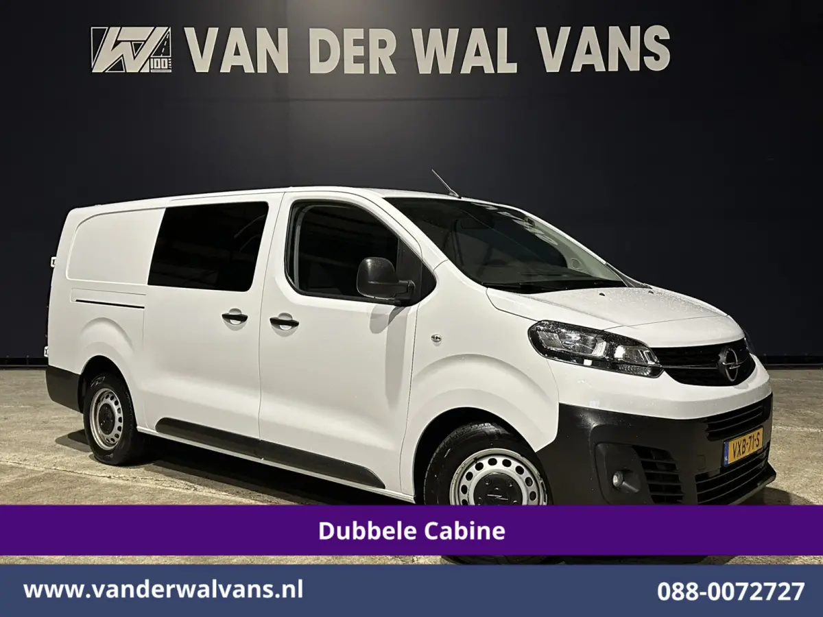 2.0 CDTI 145pk L3H1 Dubbele Cabine Euro6 Airco | 6-Zits | Navigatie | 2500kg Trekhaak | Apple Carplay Android Auto, Cruisecontrol, Parkeersensoren