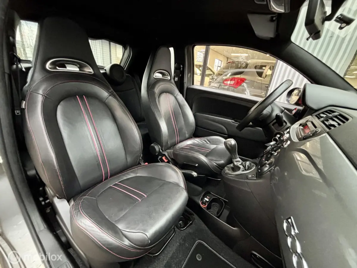 1.4 T-Jet Abarth 595. LEDER, XENON, AIRCO