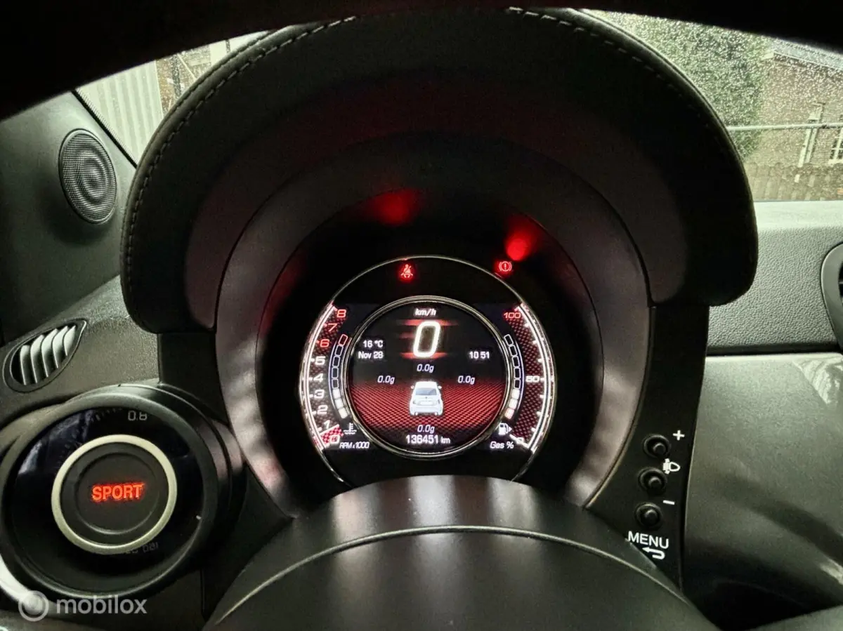 1.4 T-Jet Abarth 595. LEDER, XENON, AIRCO