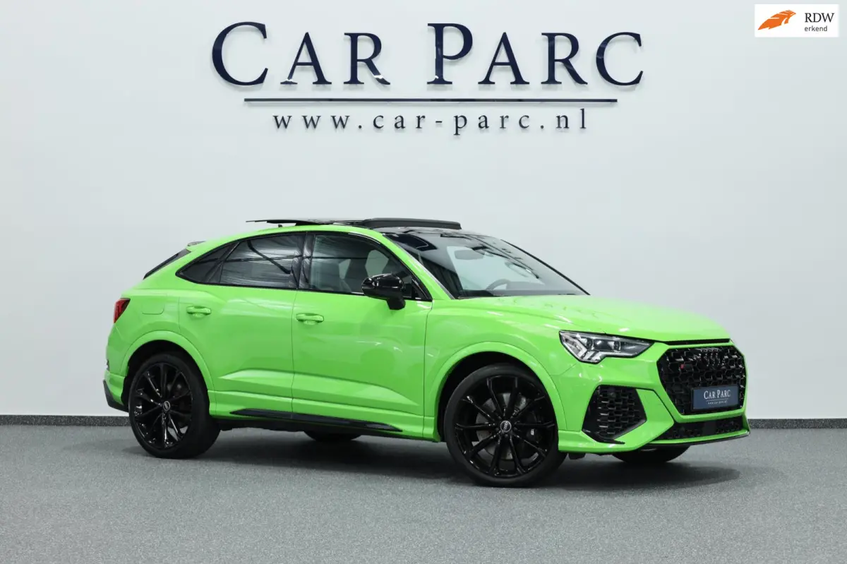RSQ3 2.5 TFSI Quattro 400PK BTW!/MATRIX/VIRTUAL/PANO/LEER+S.VERWARMING/B&O/21"LMV/360/LINE/ACC/ECC/12 MDN GARANTIE!