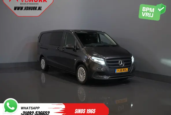 116 CDI Aut. L3 DC Dubbel Cabine BPM VRIJ! 6 Pers./ 2xSchuifdeur/ LED/ Stoelverw./ 270Gr. Deuren/ Carplay/ Camera/ Cruise/ Trekhaak