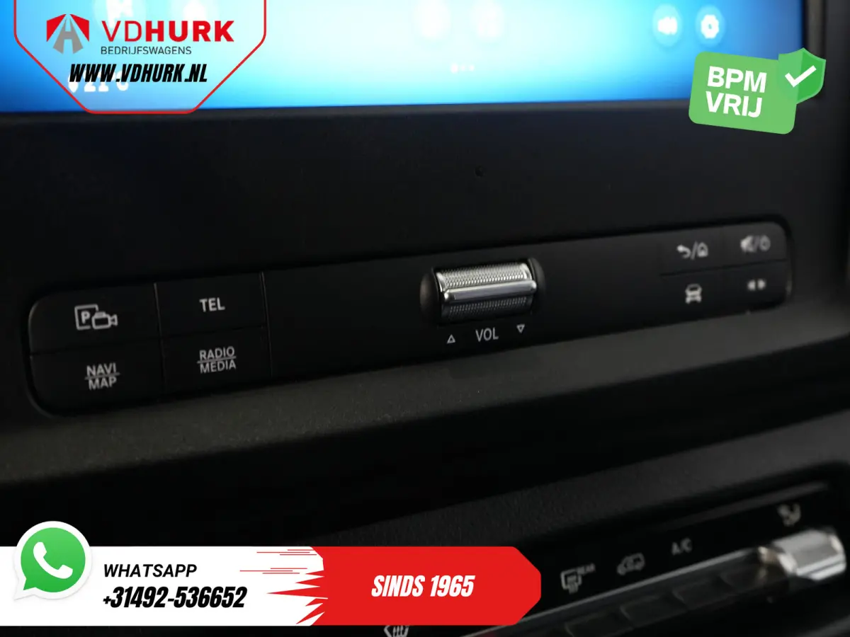116 CDI Aut. L3 DC Dubbel Cabine BPM VRIJ! 6 Pers./ 2xSchuifdeur/ LED/ Stoelverw./ 270Gr. Deuren/ Carplay/ Camera/ Cruise/ Trekhaak