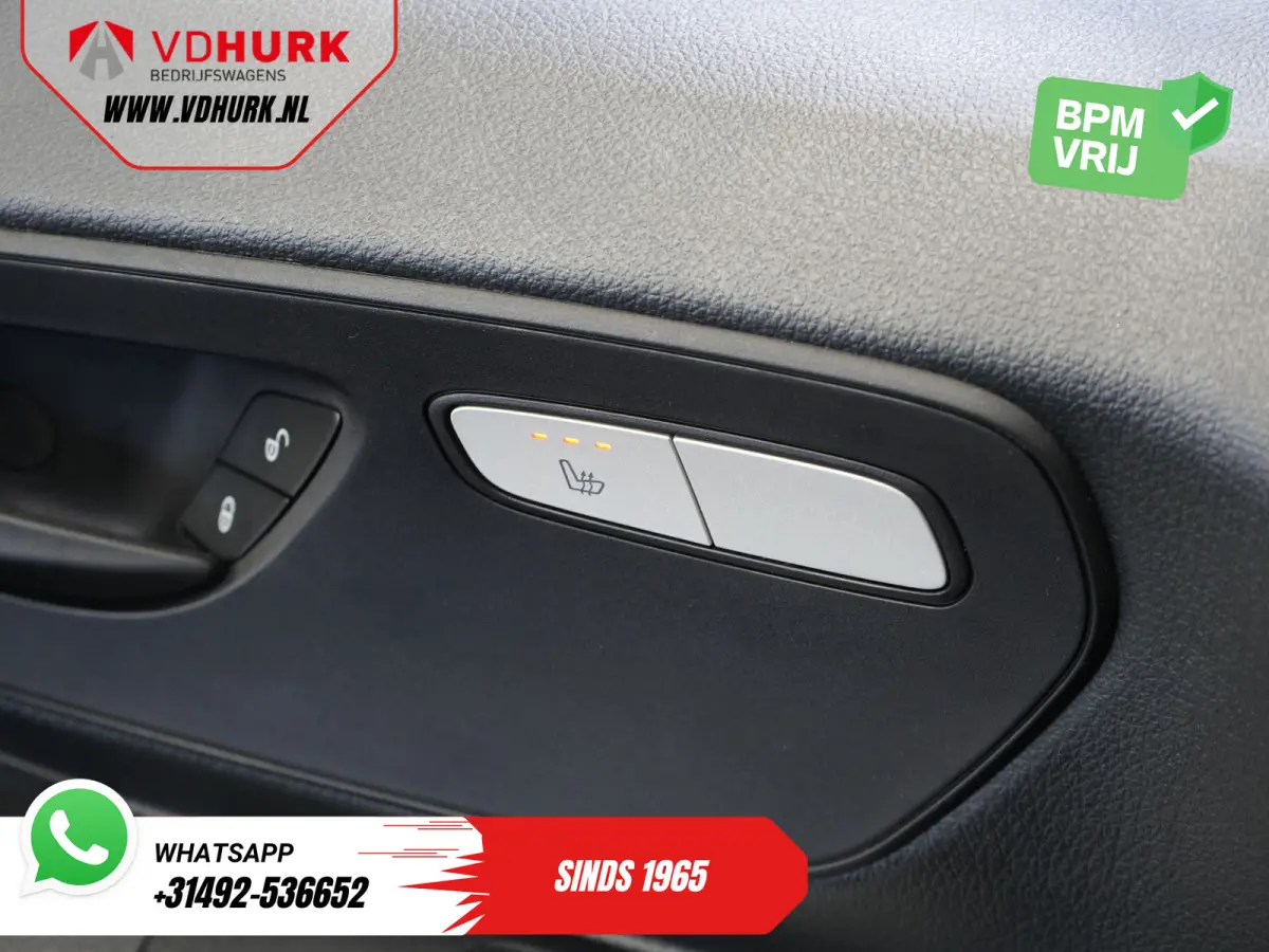 116 CDI Aut. L3 DC Dubbel Cabine BPM VRIJ! 6 Pers./ 2xSchuifdeur/ LED/ Stoelverw./ 270Gr. Deuren/ Carplay/ Camera/ Cruise/ Trekhaak