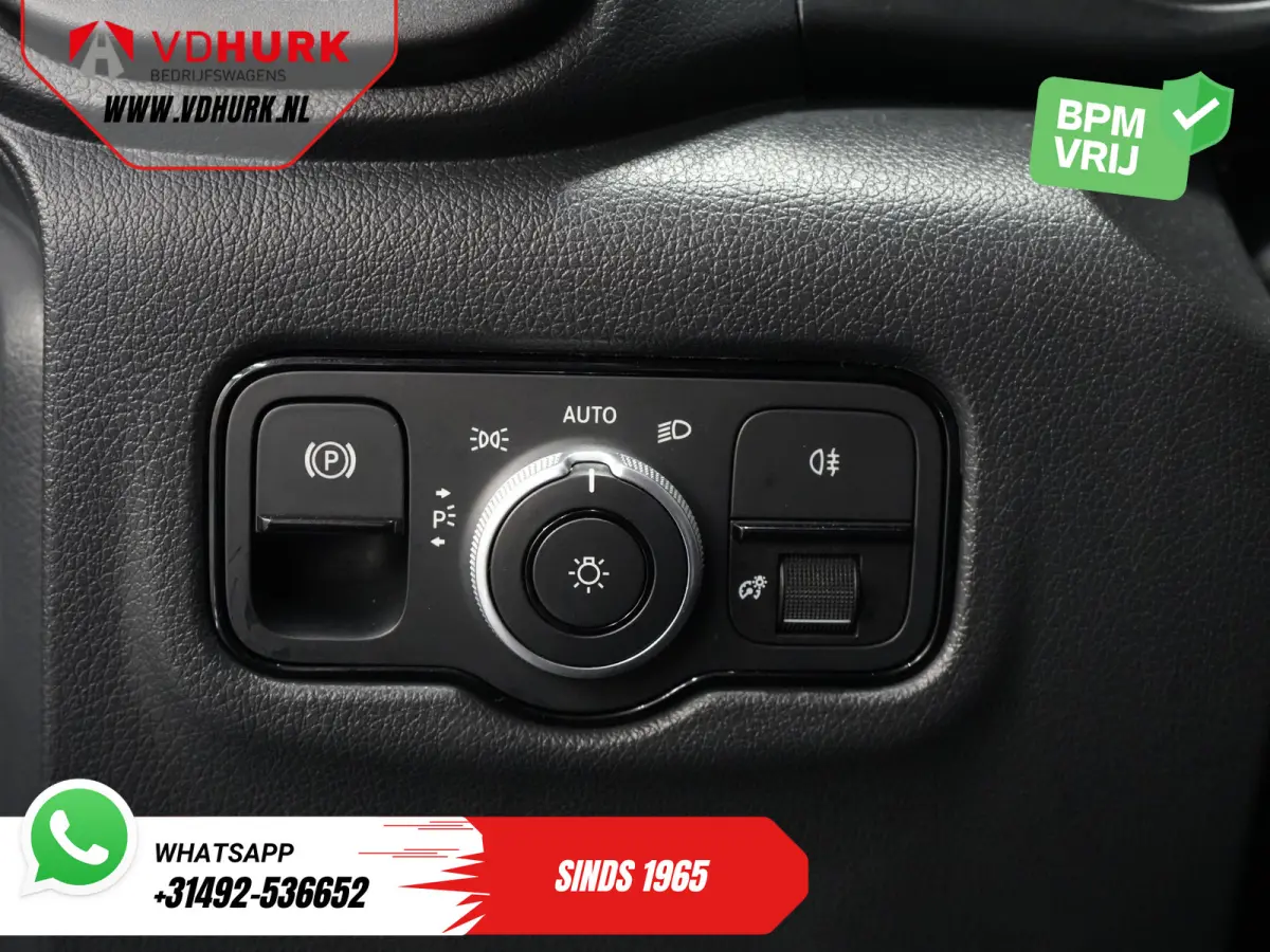 116 CDI Aut. L3 DC Dubbel Cabine BPM VRIJ! 6 Pers./ 2xSchuifdeur/ LED/ Stoelverw./ 270Gr. Deuren/ Carplay/ Camera/ Cruise/ Trekhaak