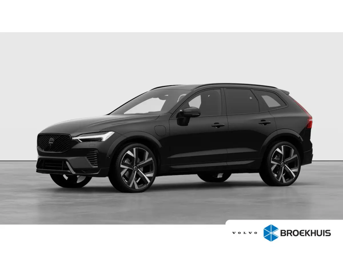 2.0 T6 Plug-in hybrid AWD Ultra Black Edition | Volvo Guard Alarm | Extra getint glas achter|  Actieve luchtvering met FOUR-C | 22" 5-dubbelspaaks Glossy Black Diamond Cut
