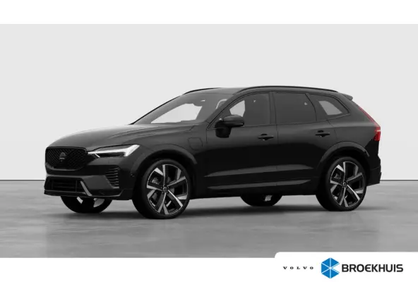 2.0 T6 Plug-in hybrid AWD Ultra Black Edition | Volvo Guard Alarm | Extra getint glas achter|  Actieve luchtvering met FOUR-C | 22" 5-dubbelspaaks Glossy Black Diamond Cut