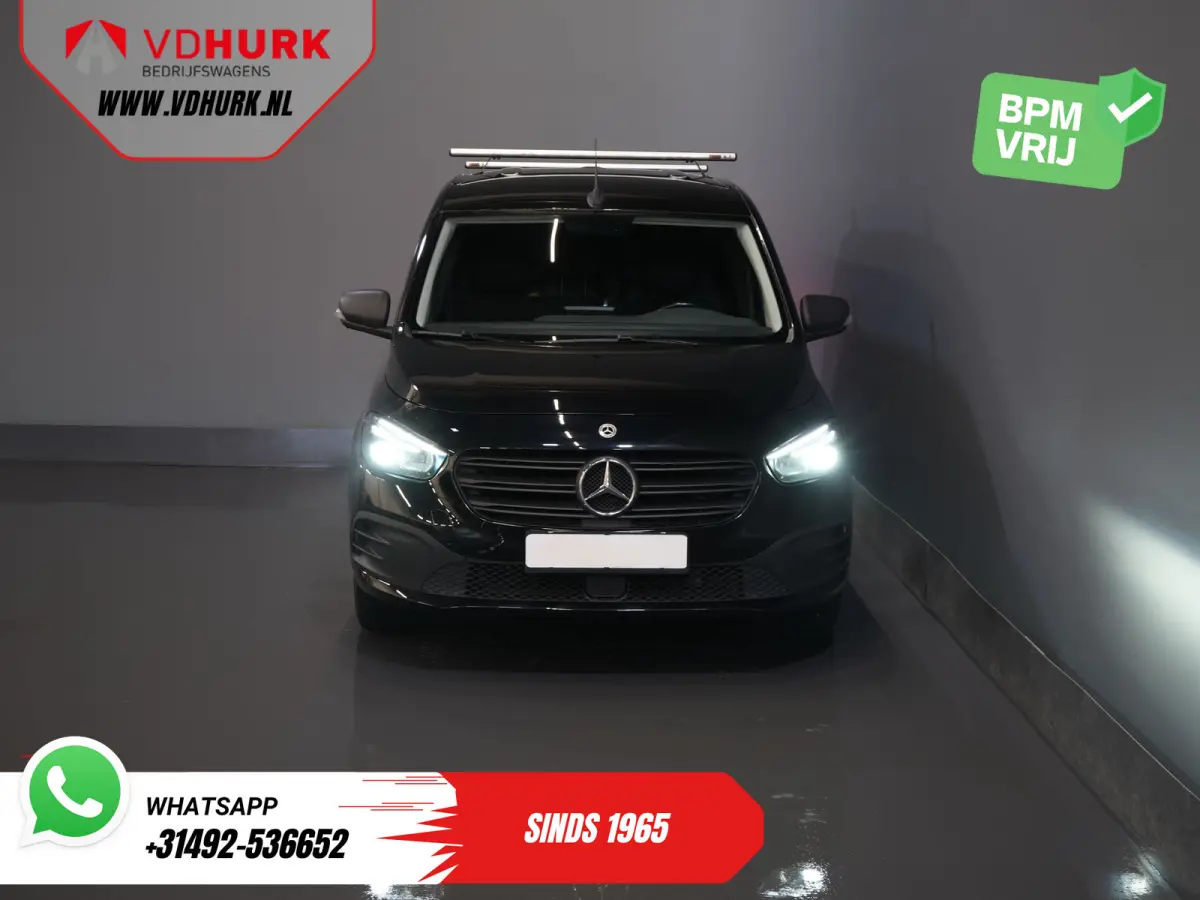 112 CDI Aut. 3 Pers./ LED/ Stoelverw./ CarPlay/ Cruise/ Airco/ Dakdragers