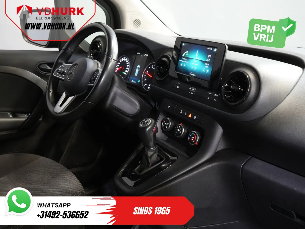 112 CDI Aut. 3 Pers./ LED/ Stoelverw./ CarPlay/ Cruise/ Airco/ Dakdragers