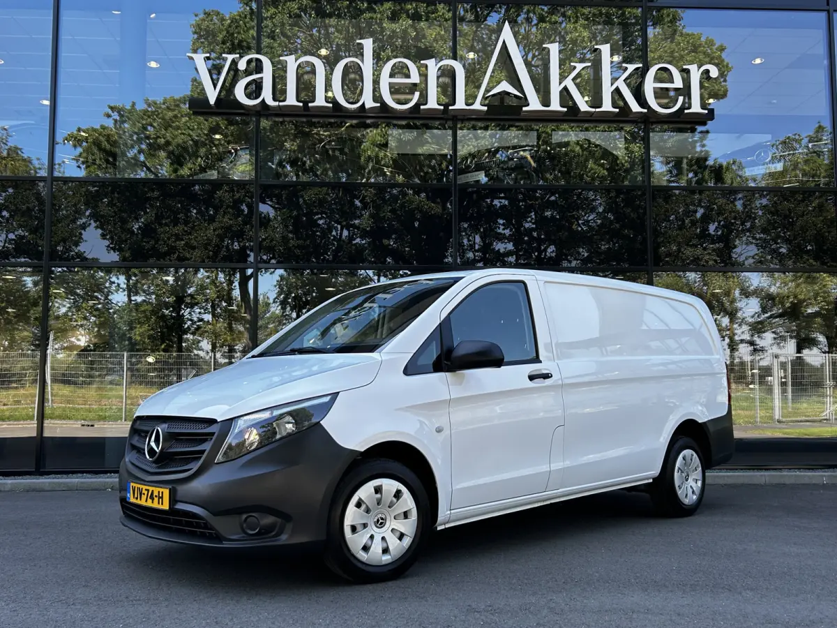 110 CDI L2 Lang // Trekhaak // RIJKLAAR // Airco // 12 mnd Garantie // Bank // Radio // CV // Betimmering // Wieldoppen