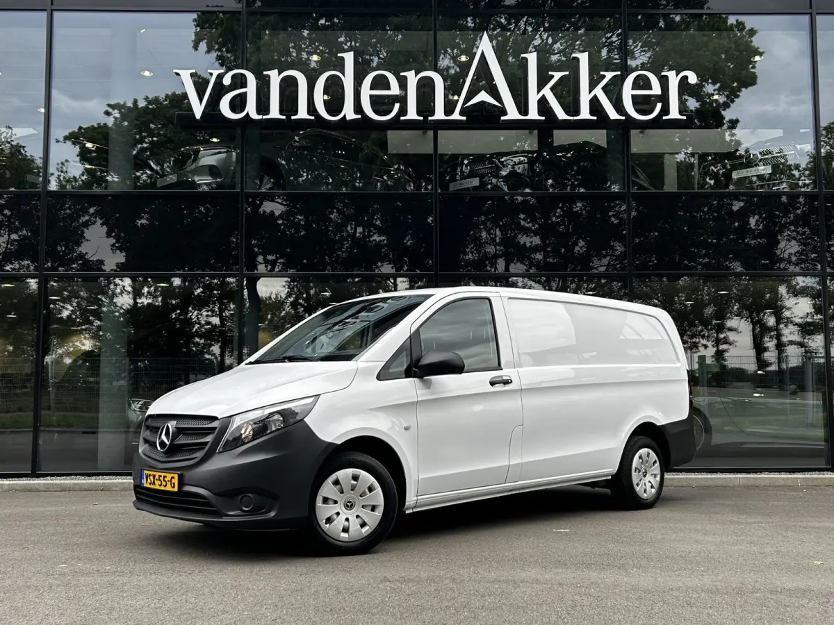 110 CDI L2 Lang RWD // RIJKLAAR // Airco // Achterklep // 6 mnd Garantie // 2.000kg // Bank // Radio // CV // Betimmering // Wieldoppen