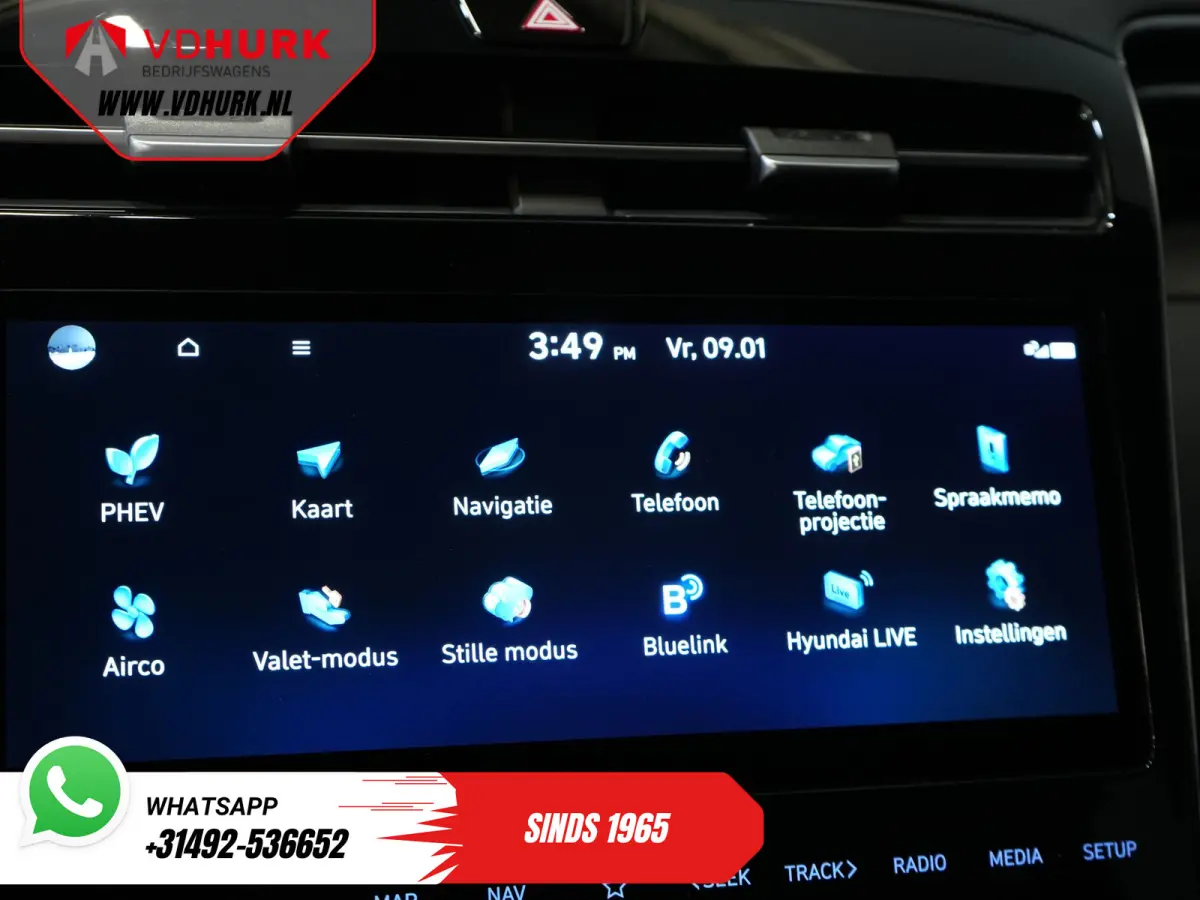 1.6 T-GDI PHEV Premium 4WD/ LED/ Adapt. Cruise/ Stoelverw./ Stuurverw./ Carplay/ Climate/ Navi/ Camera