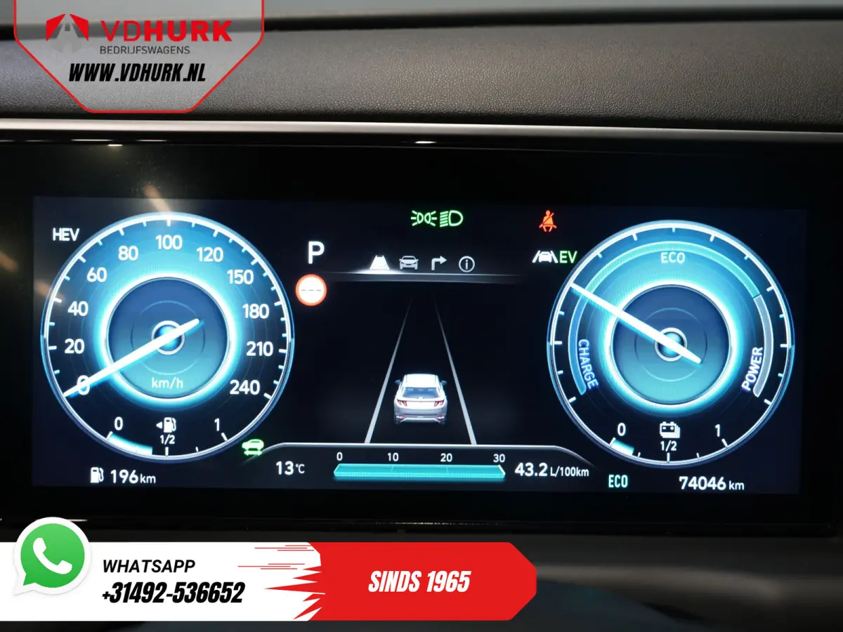 1.6 T-GDI PHEV Premium 4WD/ LED/ Adapt. Cruise/ Stoelverw./ Stuurverw./ Carplay/ Climate/ Navi/ Camera