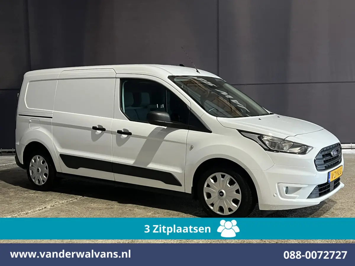 1.5 EcoBlue 100pk L2H1 Euro6 Airco | 3-Zits | Cruisecontrol | Stoelverwarming | Verwarmde voorruit Parkeersensoren, Bijrijdersbank
