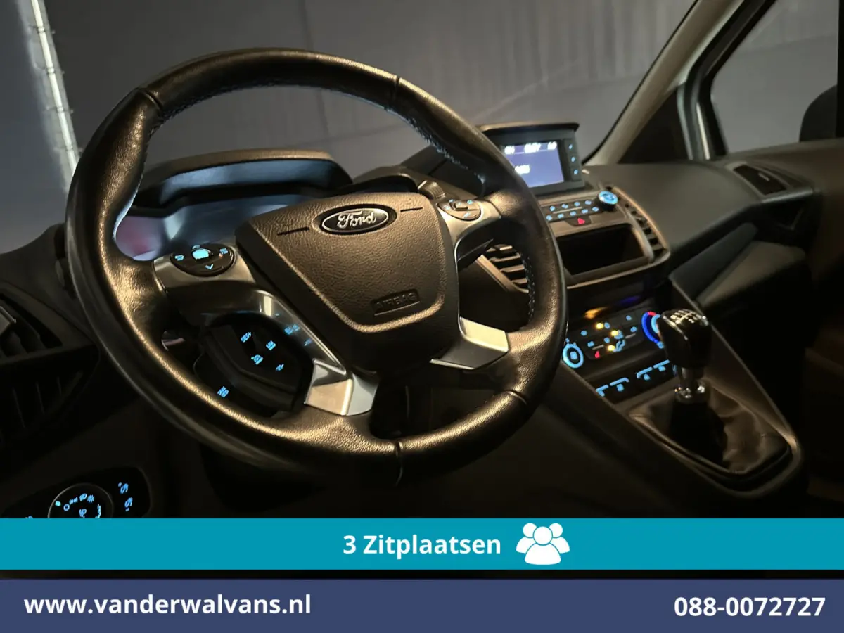 1.5 EcoBlue 100pk L2H1 Euro6 Airco | 3-Zits | Cruisecontrol | Stoelverwarming | Verwarmde voorruit Parkeersensoren, Bijrijdersbank