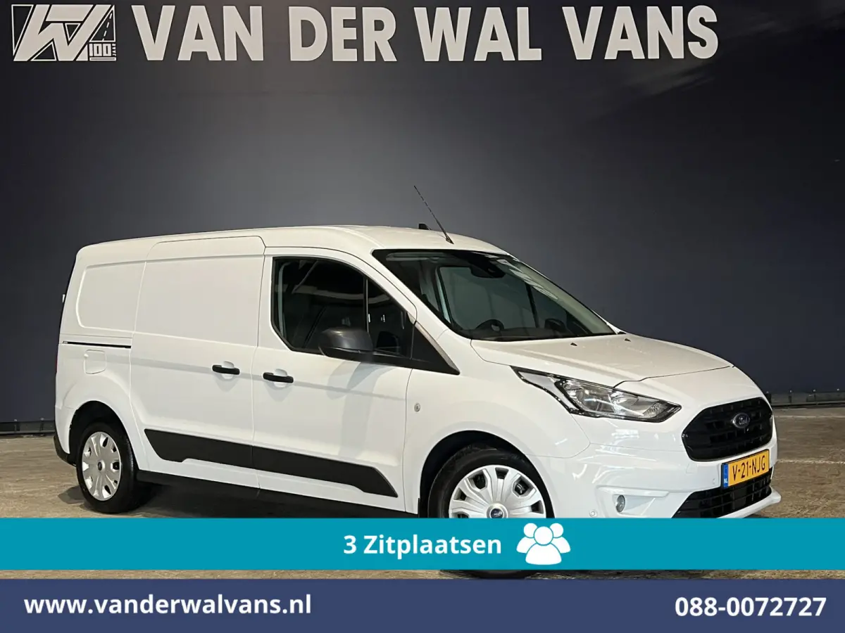 1.5 EcoBlue 100pk L2H1 Euro6 Airco | 3-Zits | Cruisecontrol | Stoelverwarming | Verwarmde voorruit Parkeersensoren, Bijrijdersbank