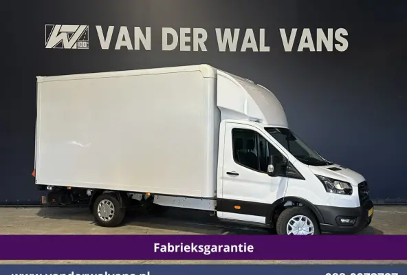 2.0 TDCI 155pk Bakwagen 226cm Hoog Laadklep Fabrieksgarantie Euro6 Airco | 1080kg laadvermogen | Camera | Cruisecontrol 1080kg laadvermogen, Verwarmde voorruit, Bijrijdersbank