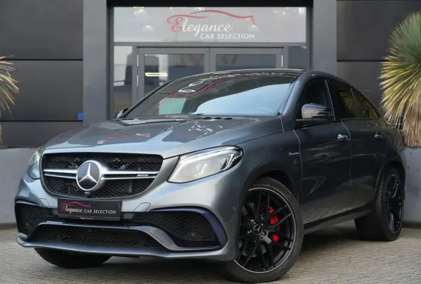 AMG 63 S 4MATIC | 585PK | Pano | 360° | Trekhaak | Leder | 22" | Mercedes-Benz GLE Coupé AMG 63 S 4MATIC 585 PK met 5.5 V8 benzinemotor, panoramadak, 360° camera, elektrisch uitklapbare t