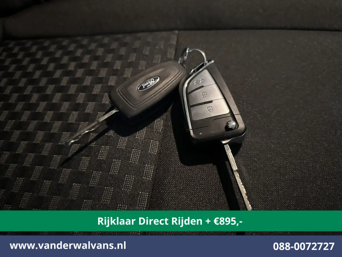 2.0 TDCI 185pk L4H3 Dubbele Cabine Euro6 *Rijklaar Direct Rijden* Airco | 6-Zits | Camera | Cruisecontrol Parkeersensoren, 2800kg trekvermogen