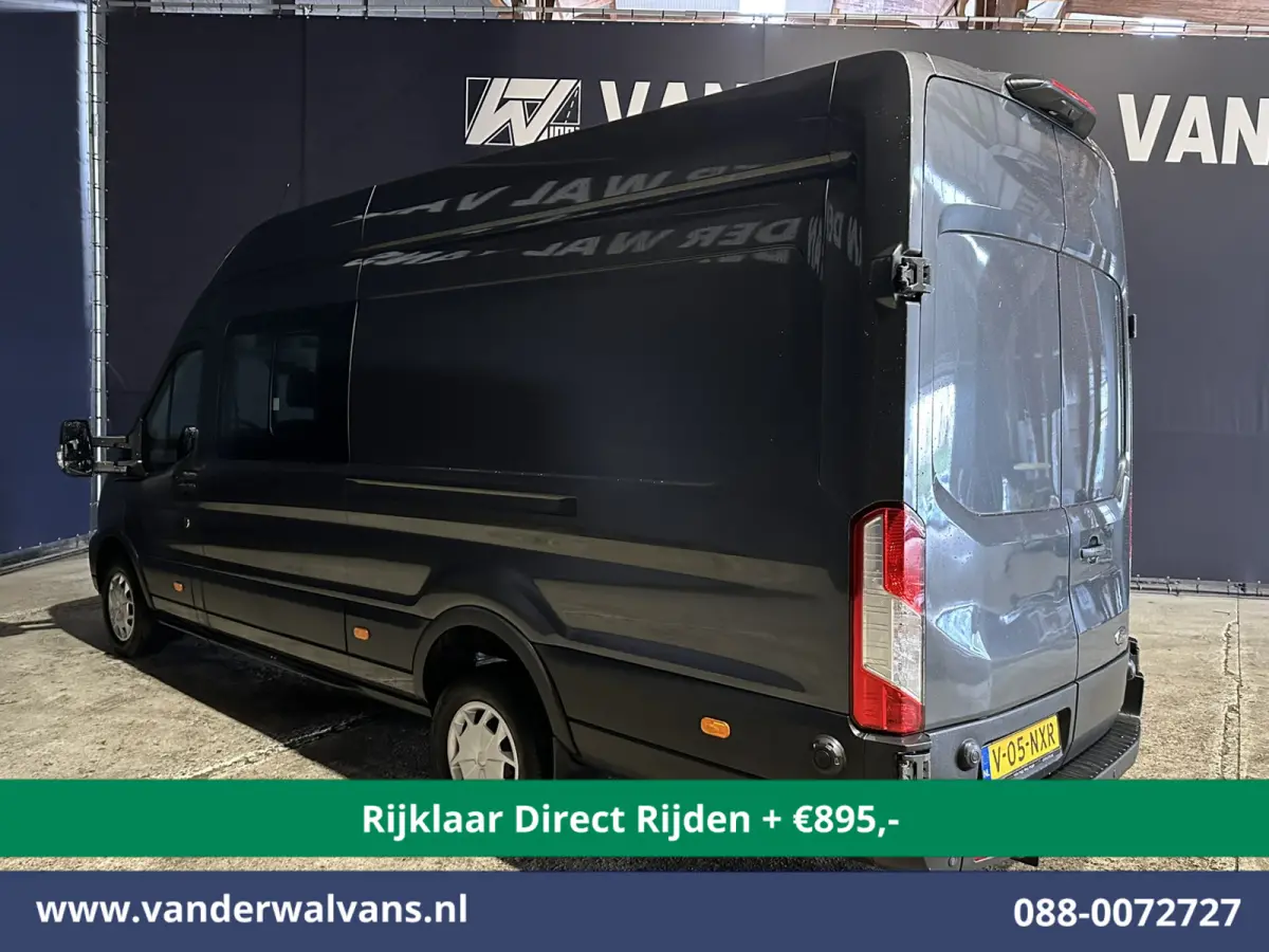 2.0 TDCI 185pk L4H3 Dubbele Cabine Euro6 *Rijklaar Direct Rijden* Airco | 6-Zits | Camera | Cruisecontrol Parkeersensoren, 2800kg trekvermogen