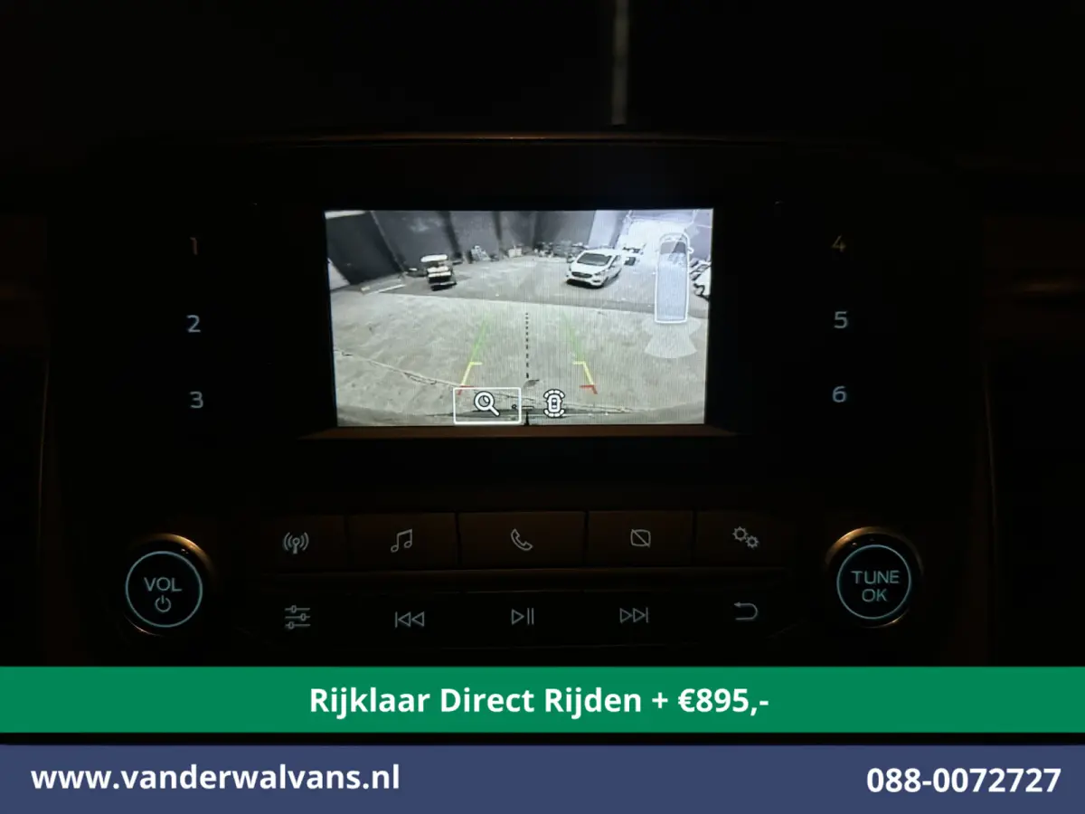 2.0 TDCI 185pk L4H3 Dubbele Cabine Euro6 *Rijklaar Direct Rijden* Airco | 6-Zits | Camera | Cruisecontrol Parkeersensoren, 2800kg trekvermogen