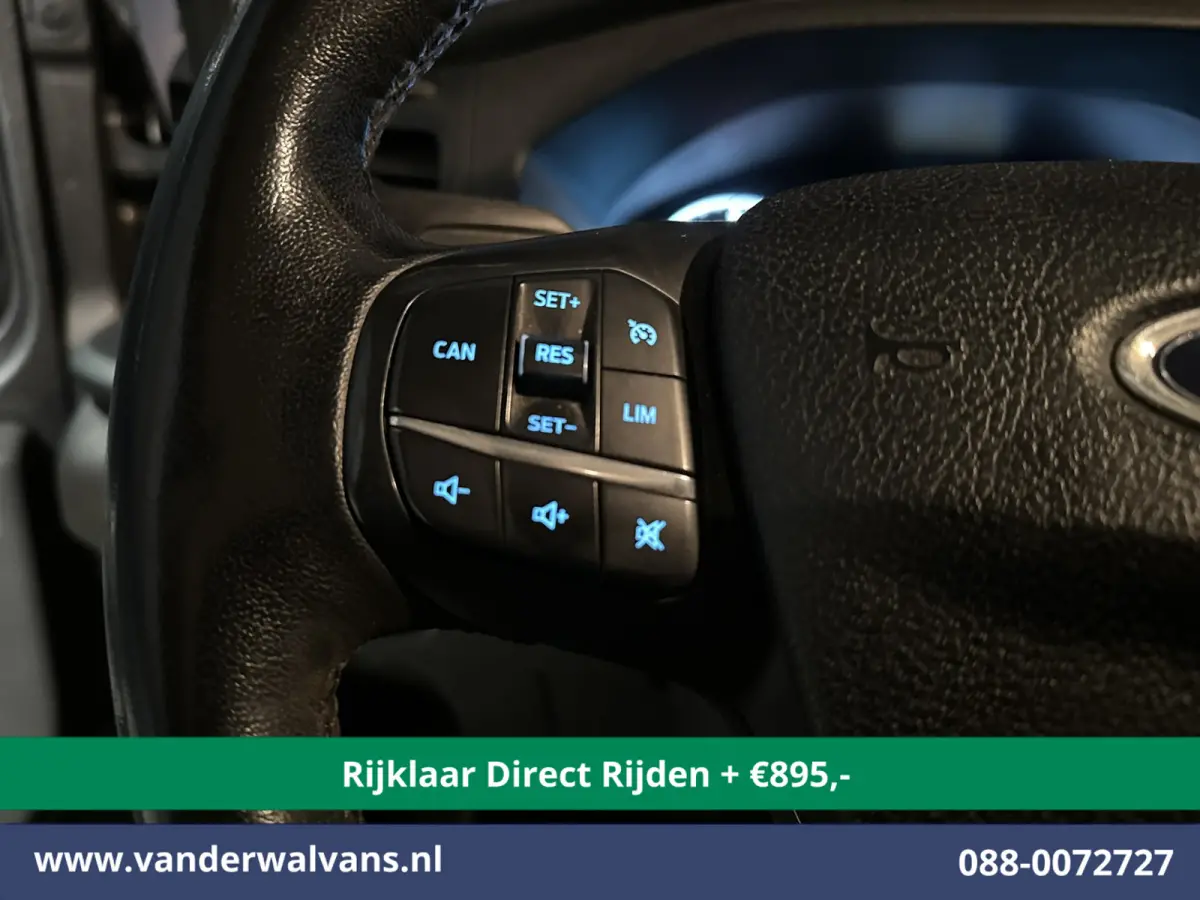 2.0 TDCI 185pk L4H3 Dubbele Cabine Euro6 *Rijklaar Direct Rijden* Airco | 6-Zits | Camera | Cruisecontrol Parkeersensoren, 2800kg trekvermogen