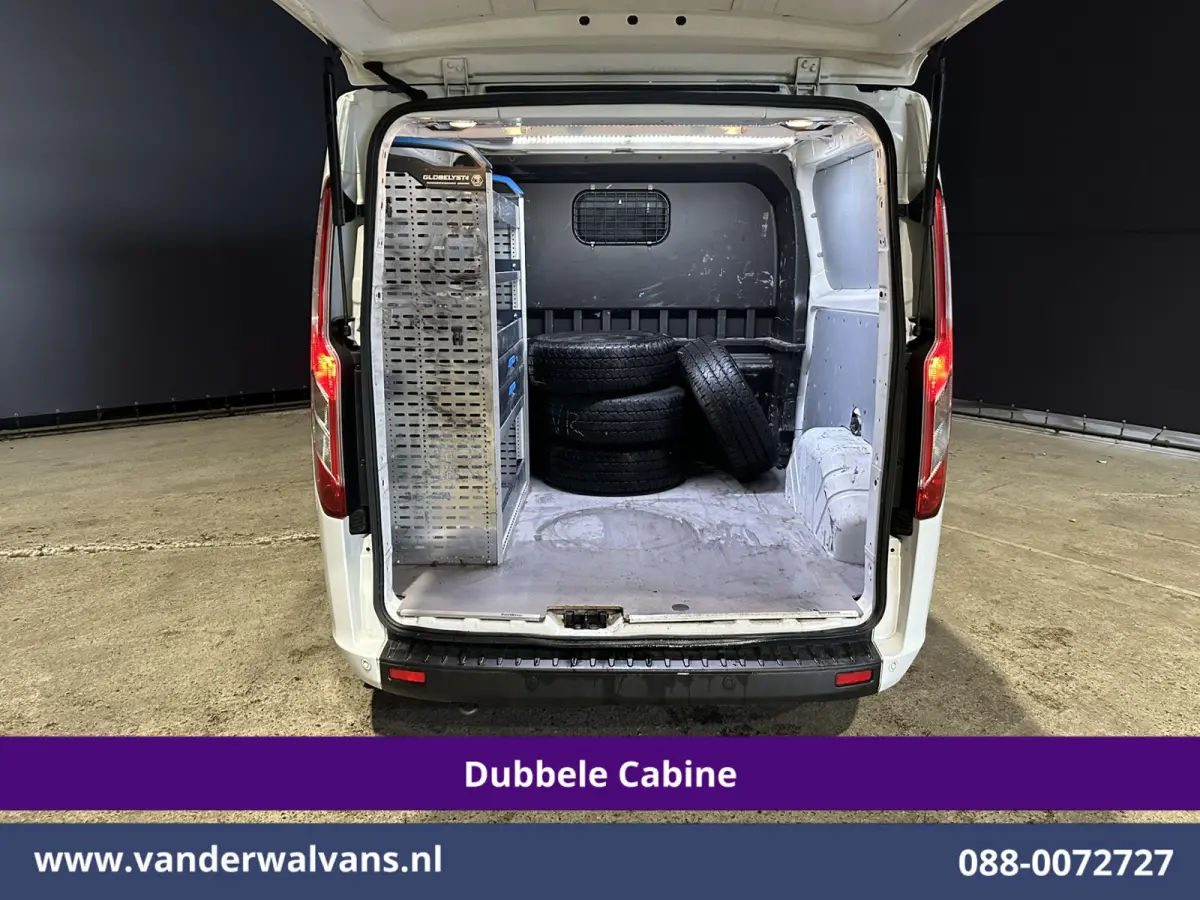 2.0 TDCI 130pk L2H1 Dubbele Cabine Euro6 Airco | 6-Zits | Camera | Navigatie | LED | Apple Carplay Android Auto, Cruisecontrol, Stoelverwarming, Verwarmde voorruit, Parkeersensoren, Achterkl