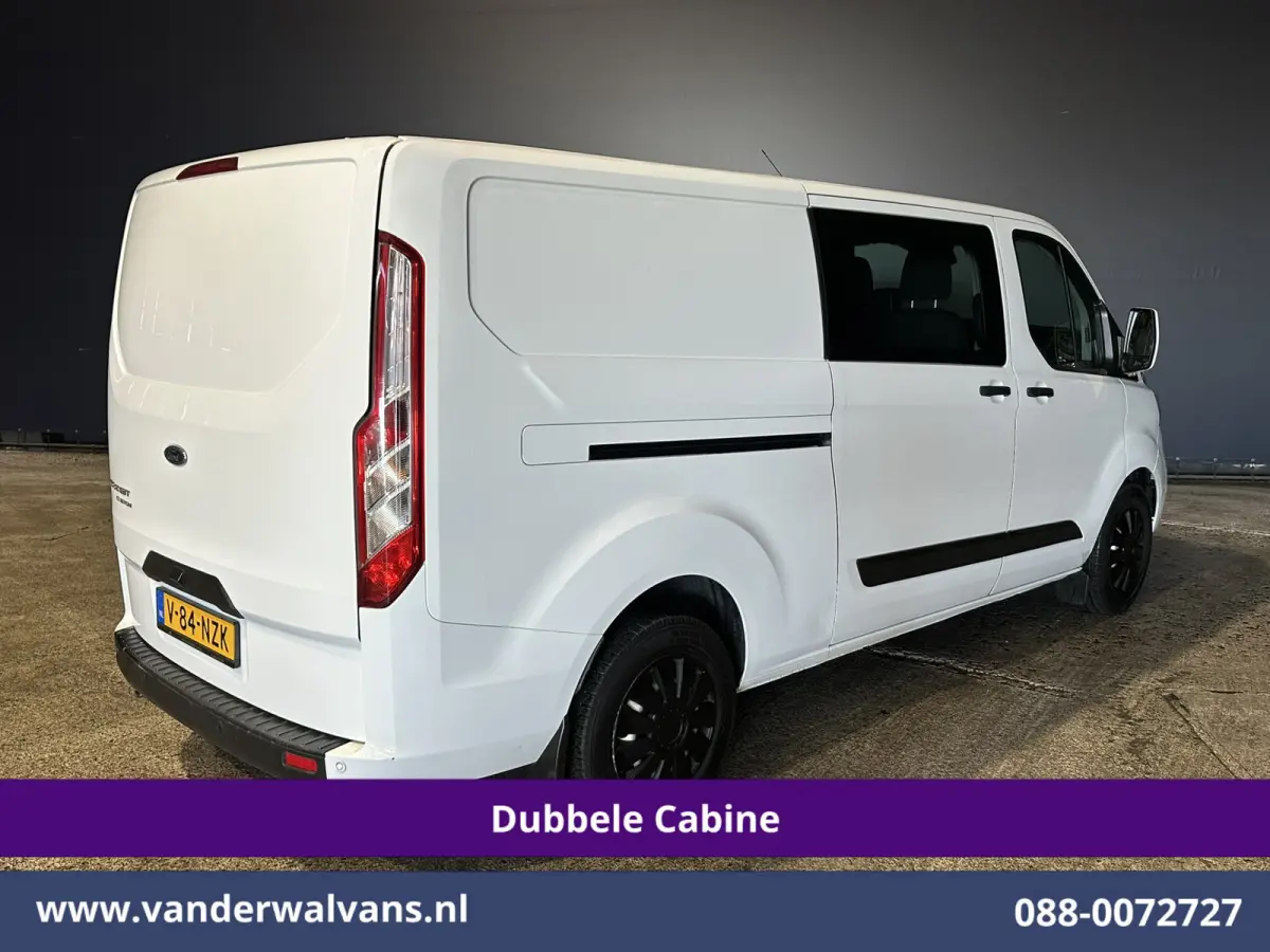 2.0 TDCI 130pk L2H1 Dubbele Cabine Euro6 Airco | 6-Zits | Camera | Navigatie | LED | Apple Carplay Android Auto, Cruisecontrol, Stoelverwarming, Verwarmde voorruit, Parkeersensoren, Achterkl