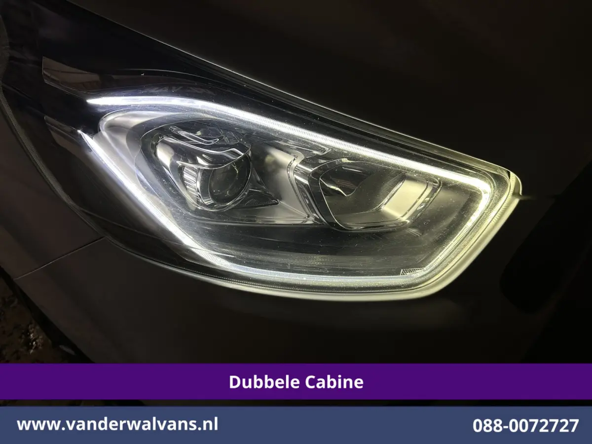 2.0 TDCI 130pk L2H1 Dubbele Cabine Euro6 Airco | 6-Zits | Camera | Navigatie | LED | Apple Carplay Android Auto, Cruisecontrol, Stoelverwarming, Verwarmde voorruit, Parkeersensoren, Achterkl