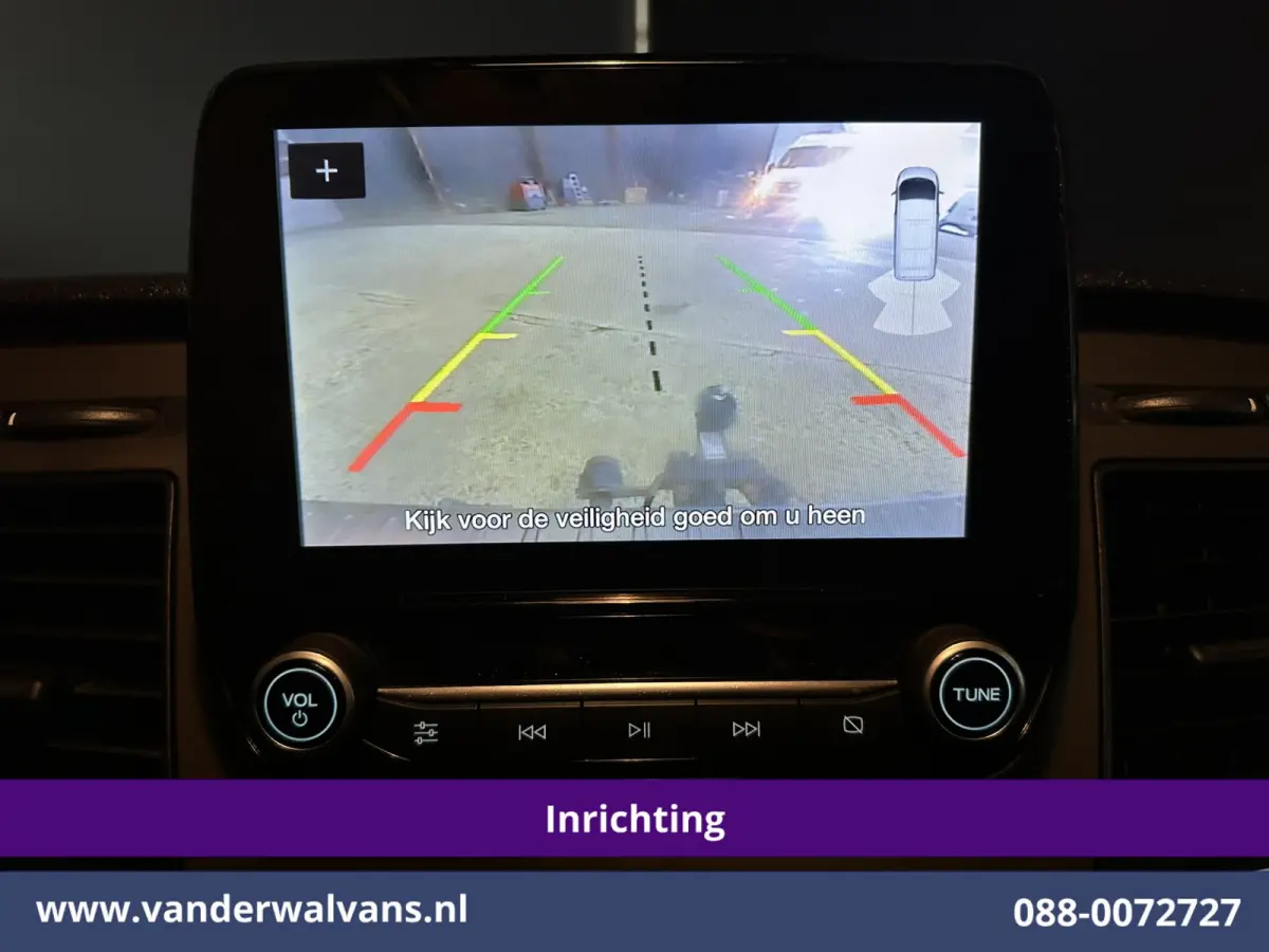 2.0 TDCI L1H1 Inrichting Euro6 Airco | 2500kg Trekhaak | Camera | Omvormer | LED | Cruisecontrol | Android Auto Stoelverwarming, Verwarmde voorruit, Parkeersensoren, Bijrijdersbank