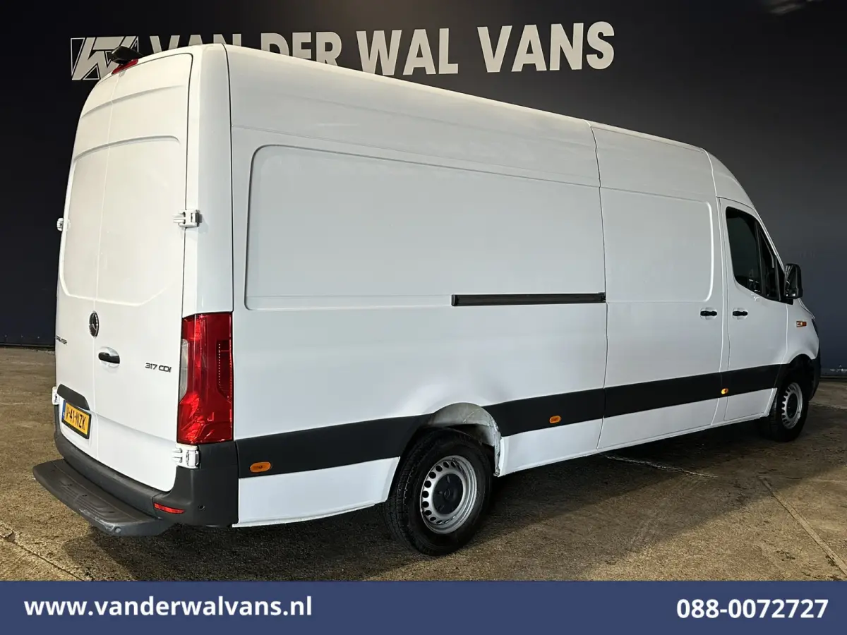 317 CDI 170pk L3H2 Euro6 Airco | 360 graden Camera | Navigatie | Apple Carplay | Cruisecontrol Android Auto, Chauffeursstoel, Stoelverwarming, Parkeersensoren, Bijrijdersbank