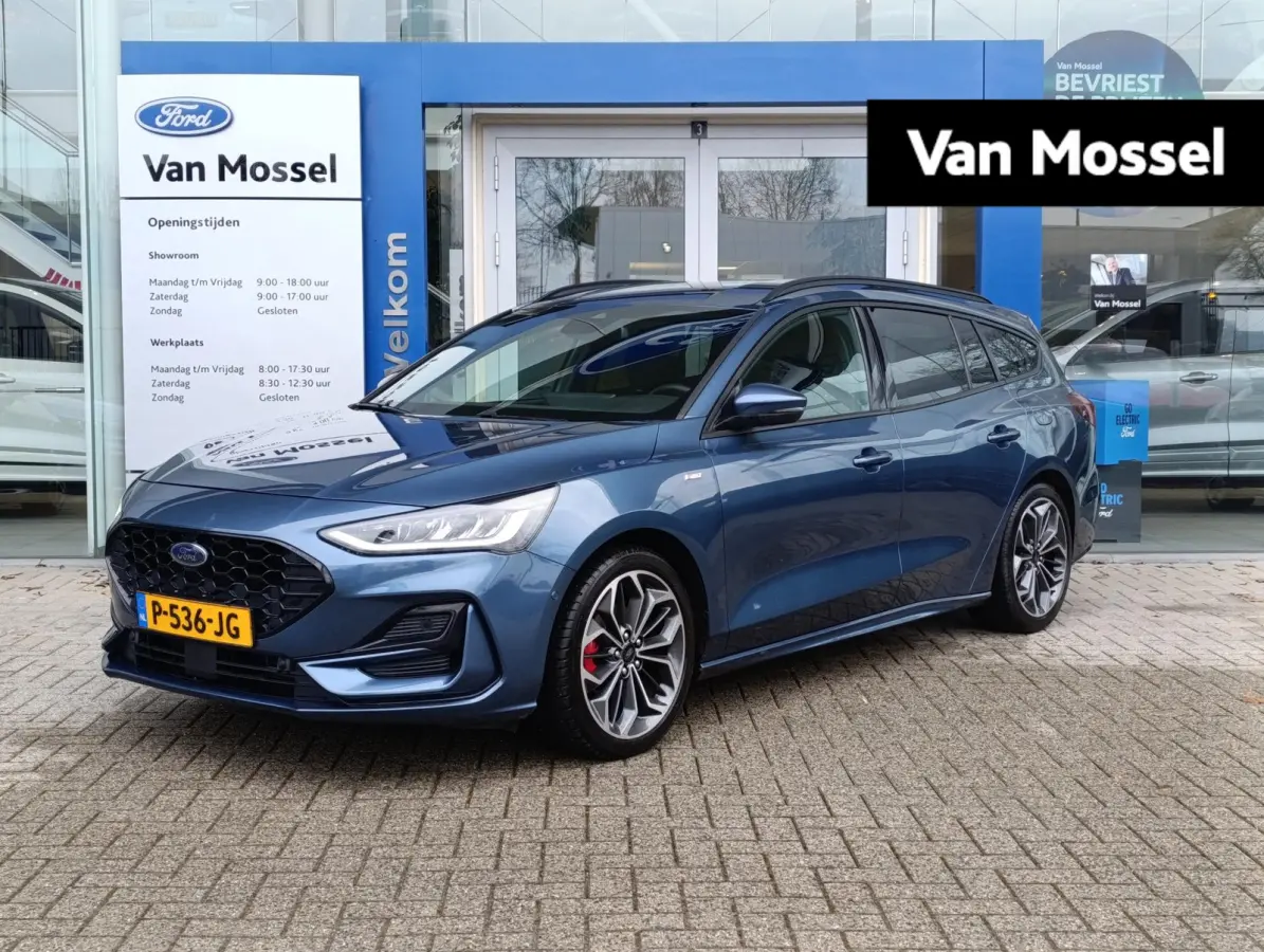 1.0 EcoBoost ST Line X Business | Adaptieve Cruise Control | Trekhaak | Stoel/stuur voorruitverwarming | 18 inch LMV | Dodehoekdetectie | Elek. achterklep