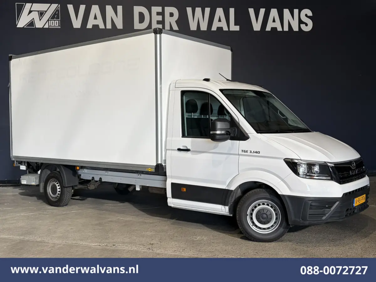 2.0 141pk Bakwagen Laadklep Euro6 Airco | Apple Carplay | Android Auto Bijrijdersbank, 969kg laadvermogen