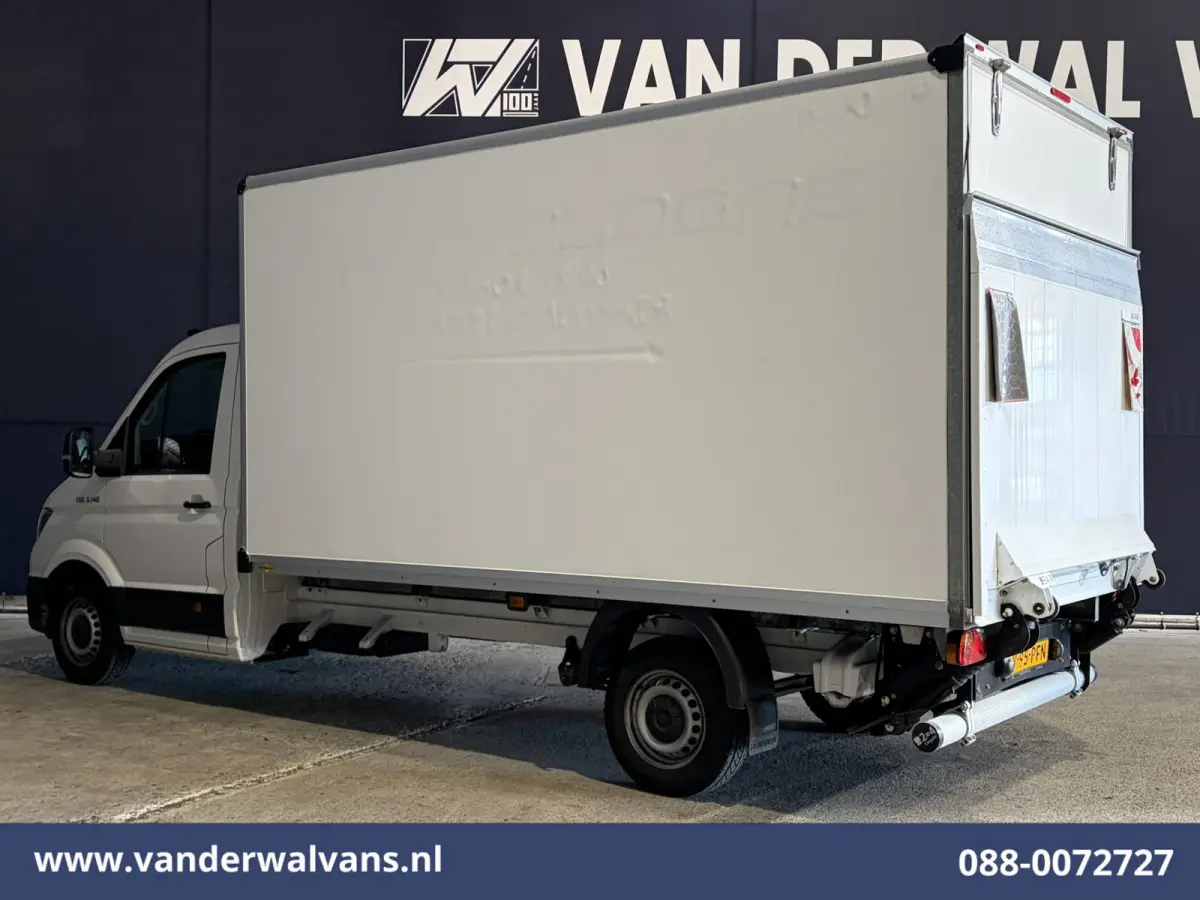 2.0 141pk Bakwagen Laadklep Euro6 Airco | Apple Carplay | Android Auto Bijrijdersbank, 969kg laadvermogen
