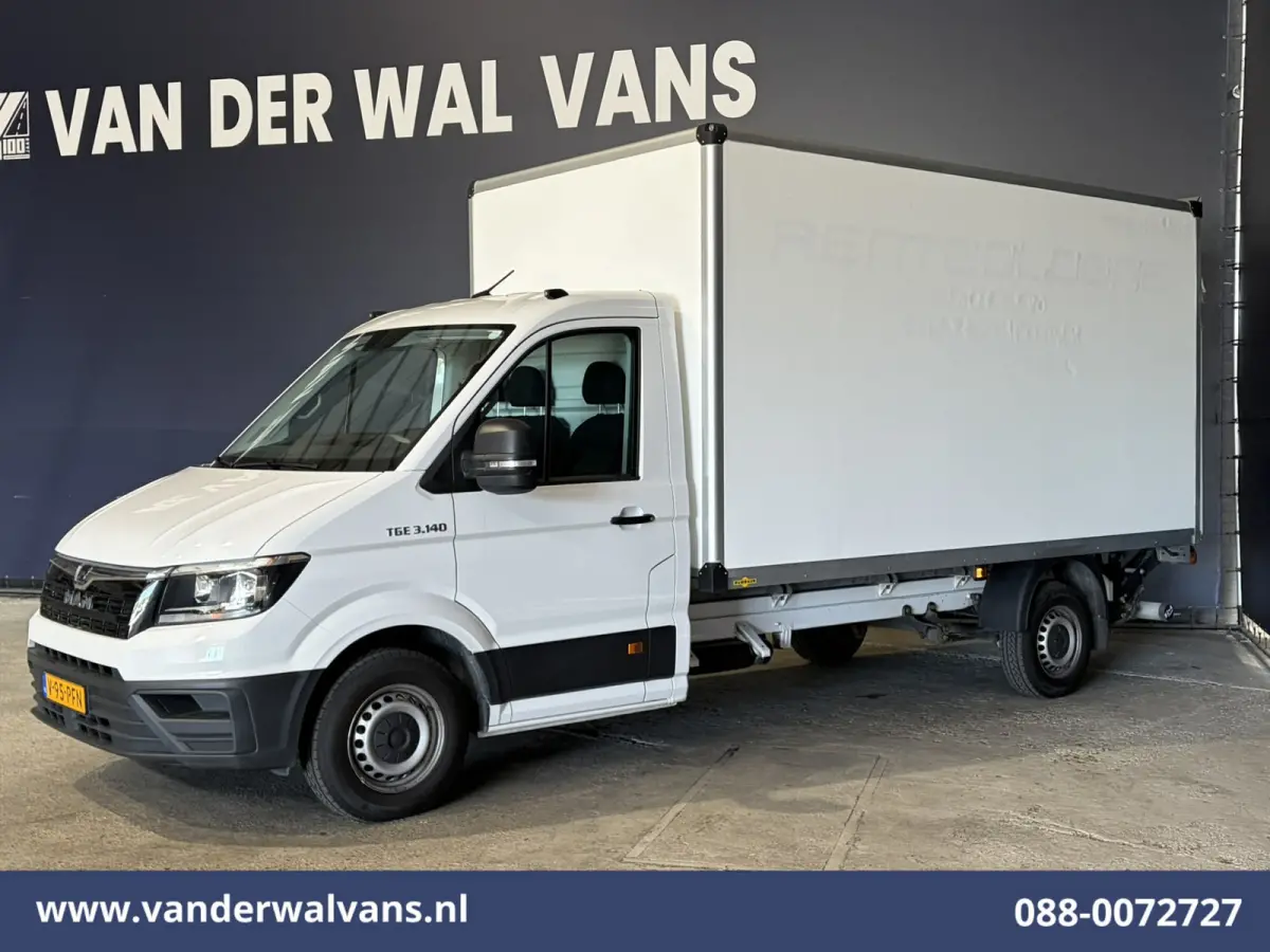 2.0 141pk Bakwagen Laadklep Euro6 Airco | Apple Carplay | Android Auto Bijrijdersbank, 969kg laadvermogen