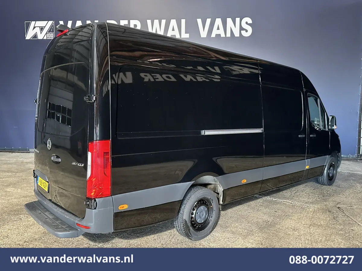 317 CDI 170pk L3H2 Euro6 Airco | Camera | Apple Carplay | Cruisecontrol | Stoelverwarming Android Auto, Chauffeursstoel, 270 Graden Achterdeuren, Bijrijdersbank