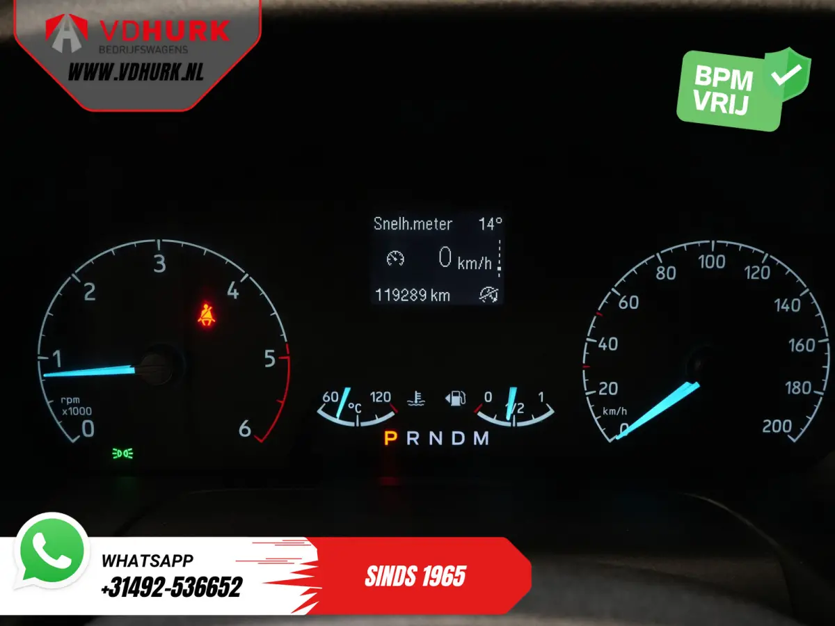 2.0 TDCI 130 pk Aut. L2 Limited DC Dubbel Cabine 2xSchuifdeur/ Stoelverw./ Carplay/ Cruise/ PDC/ Camera/ Navi/ Trekhaak/ Alarm III