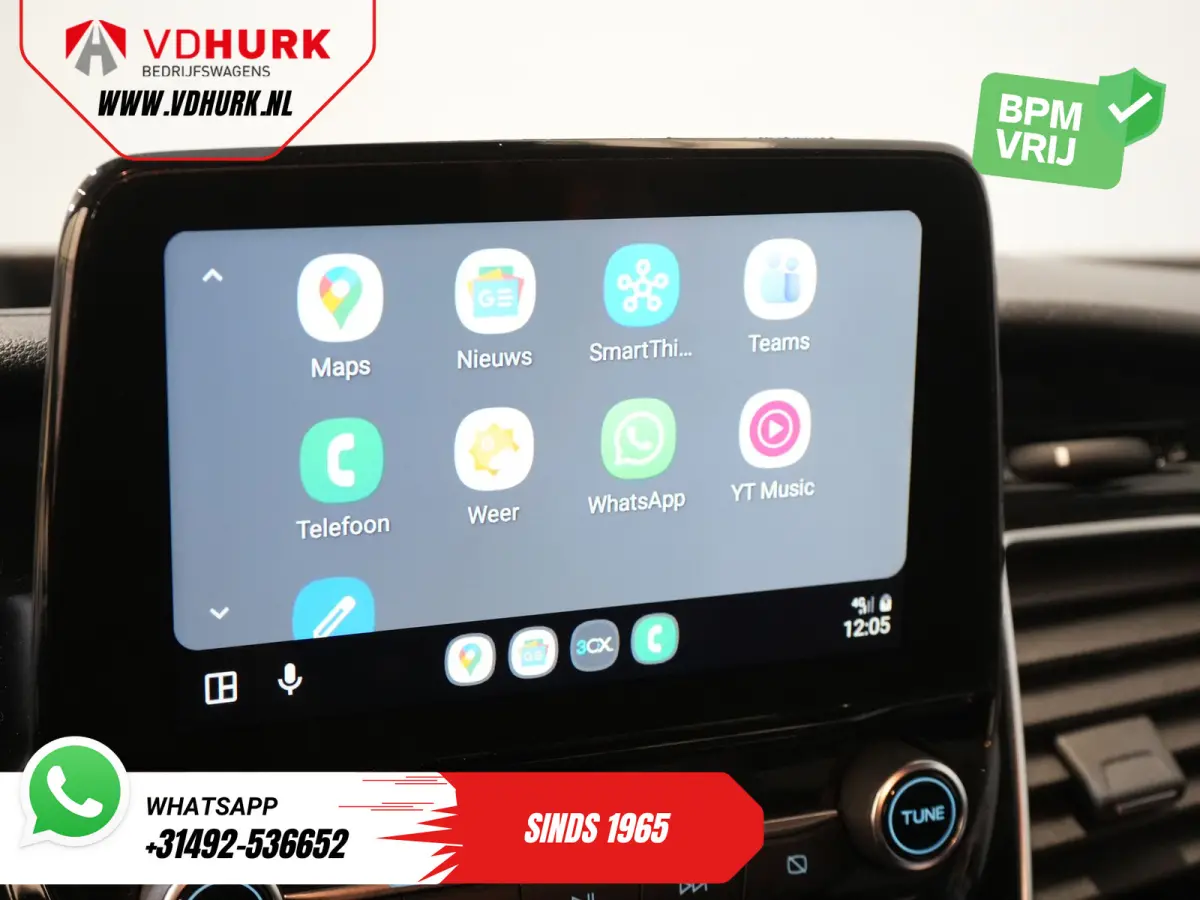 2.0 TDCI 130 pk Aut. L2 Limited DC Dubbel Cabine 2xSchuifdeur/ Stoelverw./ Carplay/ Cruise/ PDC/ Camera/ Navi/ Trekhaak/ Alarm III