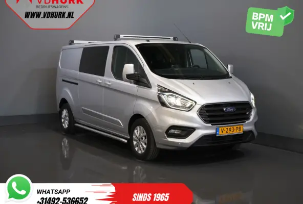 2.0 TDCI 130 pk Aut. L2 Limited DC Dubbel Cabine 2xSchuifdeur/ Stoelverw./ Carplay/ Cruise/ PDC/ Camera/ Navi/ Trekhaak/ Alarm III