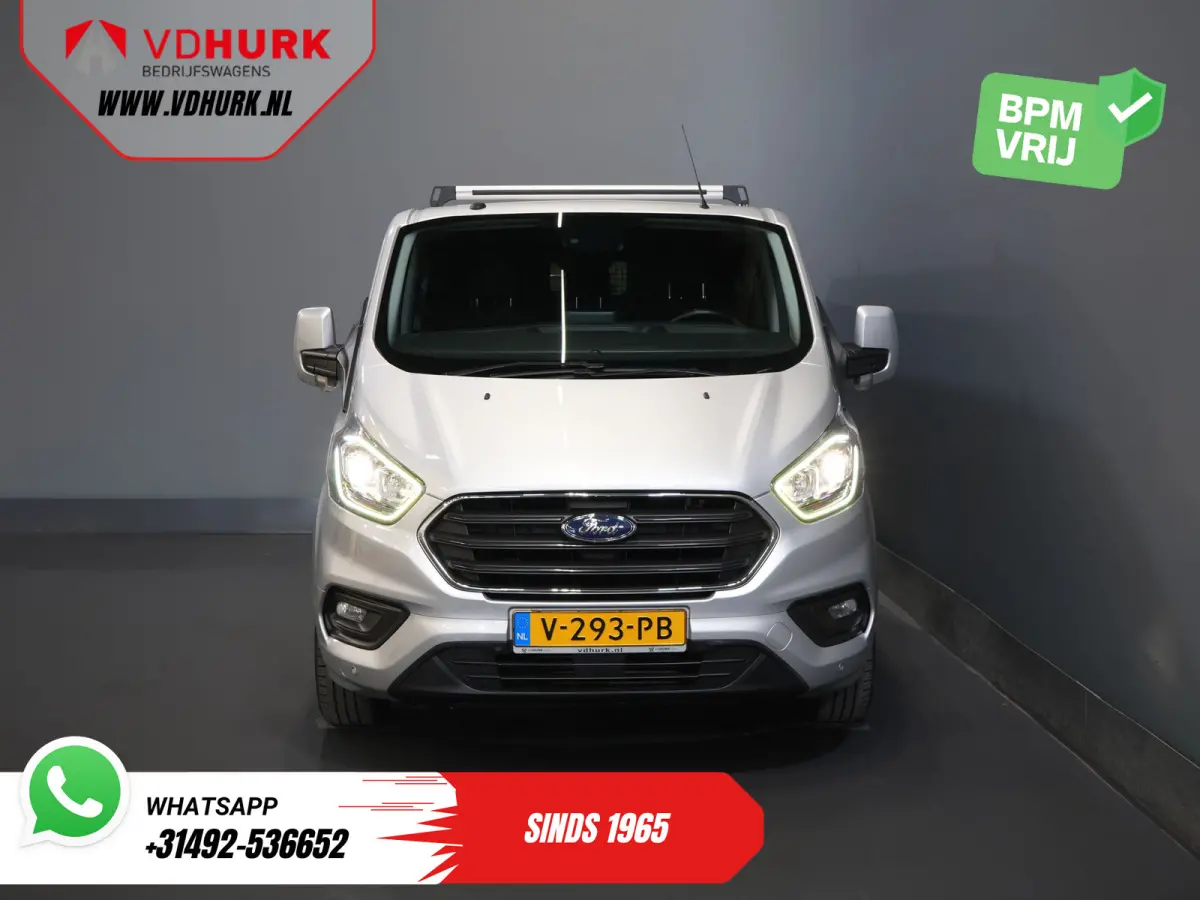 2.0 TDCI 130 pk Aut. L2 Limited DC Dubbel Cabine 2xSchuifdeur/ Stoelverw./ Carplay/ Cruise/ PDC/ Camera/ Navi/ Trekhaak/ Alarm III