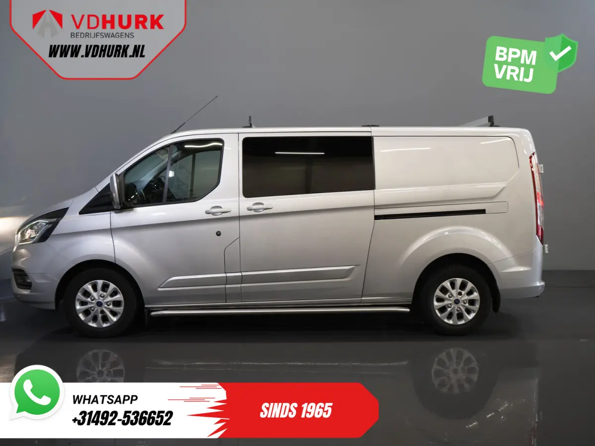 2.0 TDCI 130 pk Aut. L2 Limited DC Dubbel Cabine 2xSchuifdeur/ Stoelverw./ Carplay/ Cruise/ PDC/ Camera/ Navi/ Trekhaak/ Alarm III