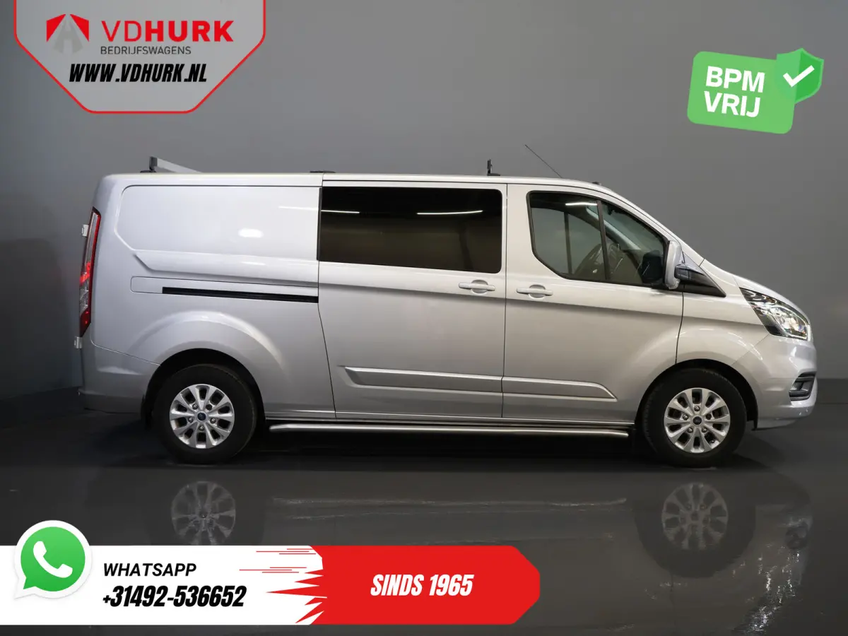 2.0 TDCI 130 pk Aut. L2 Limited DC Dubbel Cabine 2xSchuifdeur/ Stoelverw./ Carplay/ Cruise/ PDC/ Camera/ Navi/ Trekhaak/ Alarm III