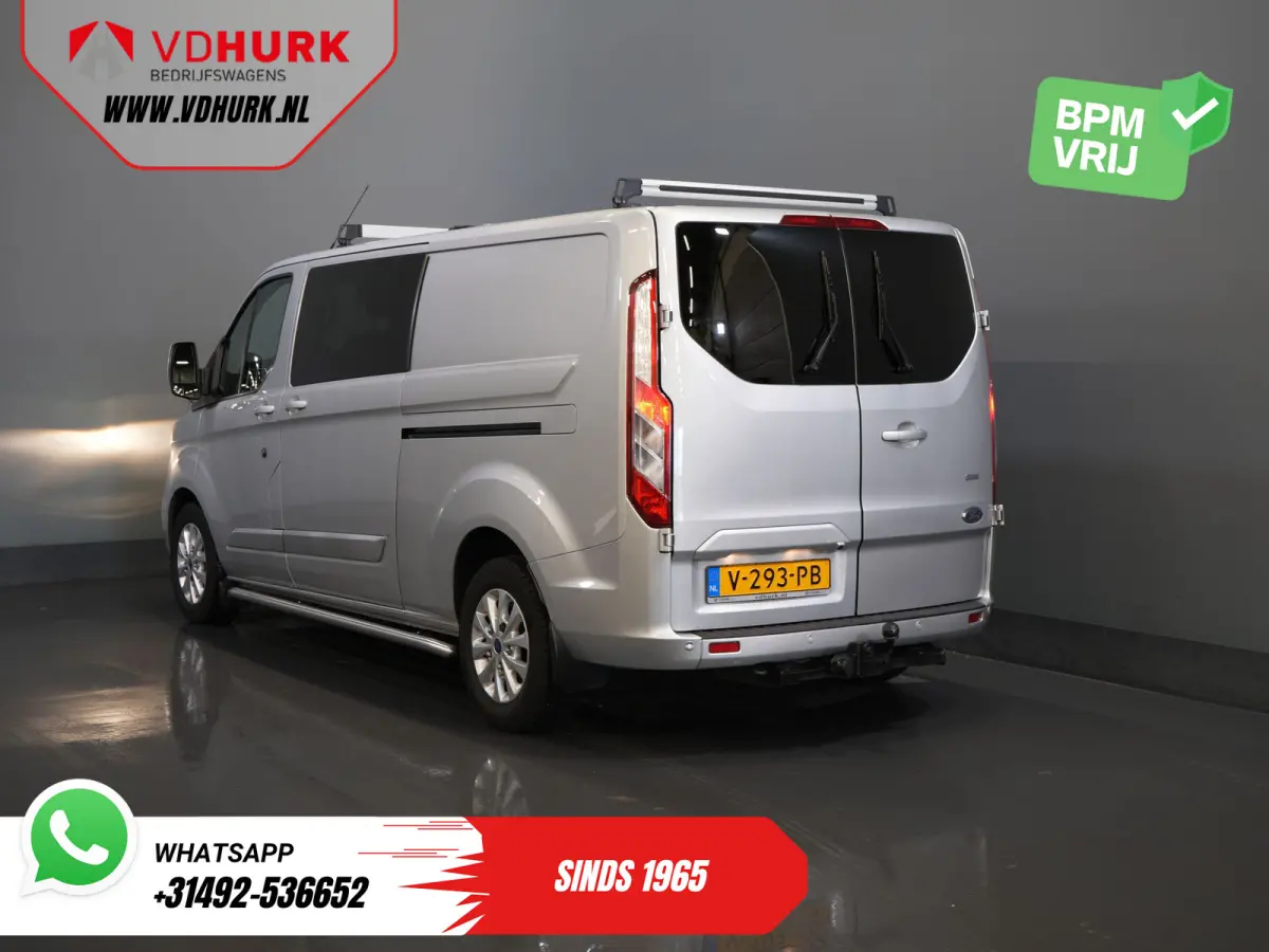2.0 TDCI 130 pk Aut. L2 Limited DC Dubbel Cabine 2xSchuifdeur/ Stoelverw./ Carplay/ Cruise/ PDC/ Camera/ Navi/ Trekhaak/ Alarm III