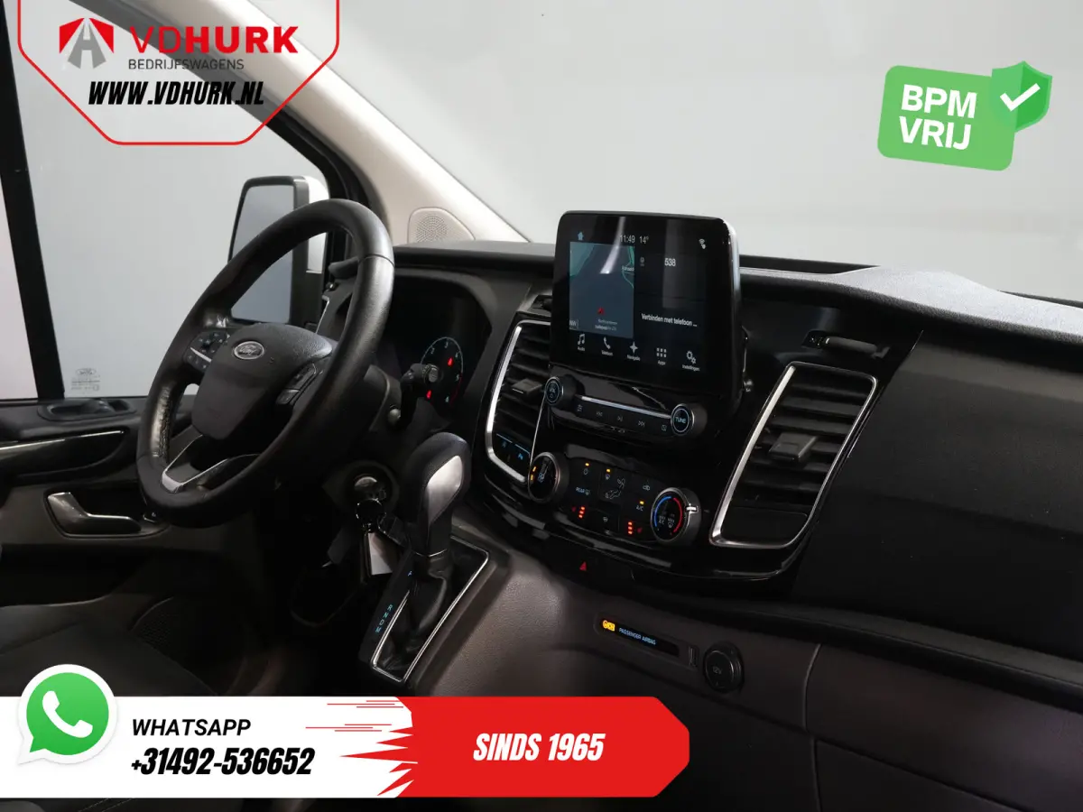 2.0 TDCI 130 pk Aut. L2 Limited DC Dubbel Cabine 2xSchuifdeur/ Stoelverw./ Carplay/ Cruise/ PDC/ Camera/ Navi/ Trekhaak/ Alarm III