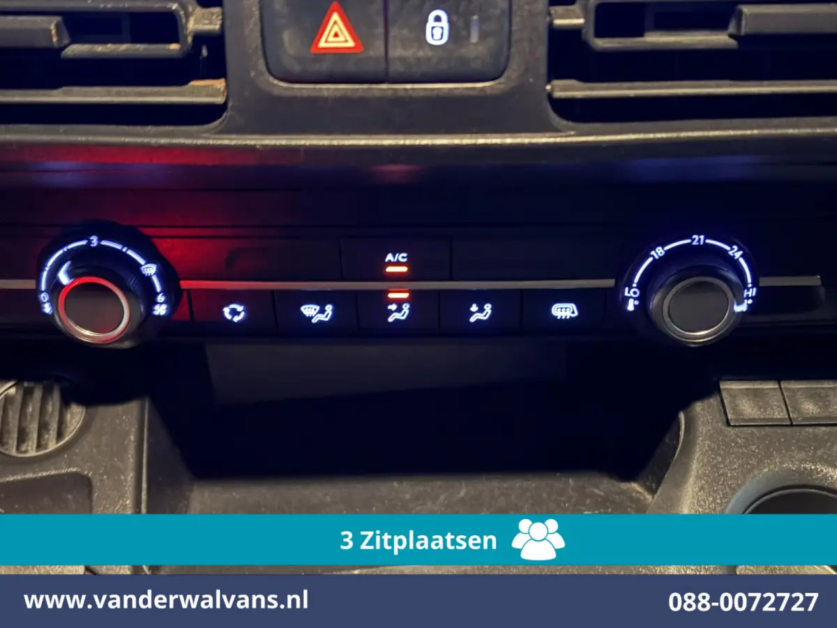 1.5 BlueHDI 102pk L2H1 Euro6 Airco | 3-Zits | Apple Carplay | Camera | Cruisecontrol | Trekhaak Android Auto, Parkeersensoren, Bijrijdersbank