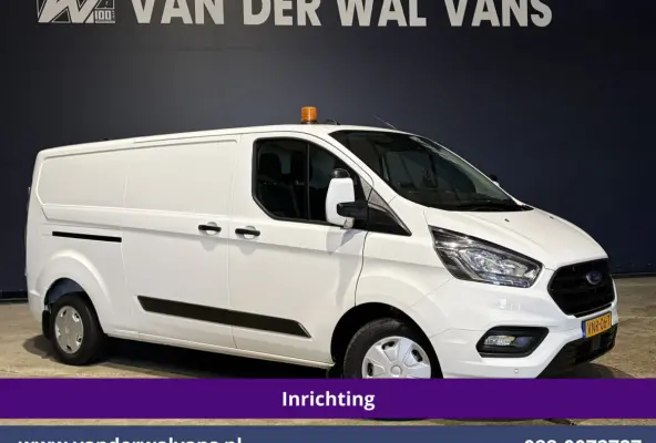 2.0 TDCI 130pk L2H1 Inrichting Euro6 Airco | Camera | Omvormer | LED | Cruisecontrol | Verwarmde voorruit Parkeersensoren, 2800kg trekvermogen, Bijrijdersbank