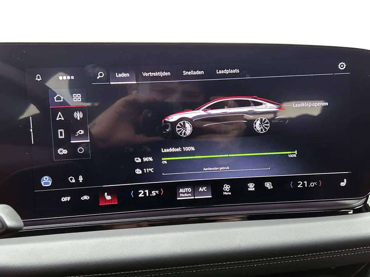 Advanced edition 83 kWh 286 PK | Navigatie | 360 Camera | Audi drive select | Adaptive cruise control | Warmtepomp | Elektrische achterklep | Comfortsleutel | Audi virtual cockpit plus |  Pa
