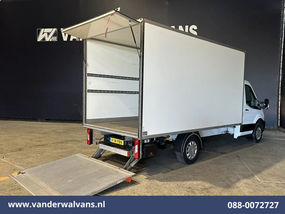 2.0 TDCI 131pk Bakwagen Laadklep Euro6 Airco | 1040kg laadvermogen | Cruisecontrol | Verwarmde voorruit Bijrijdersbank