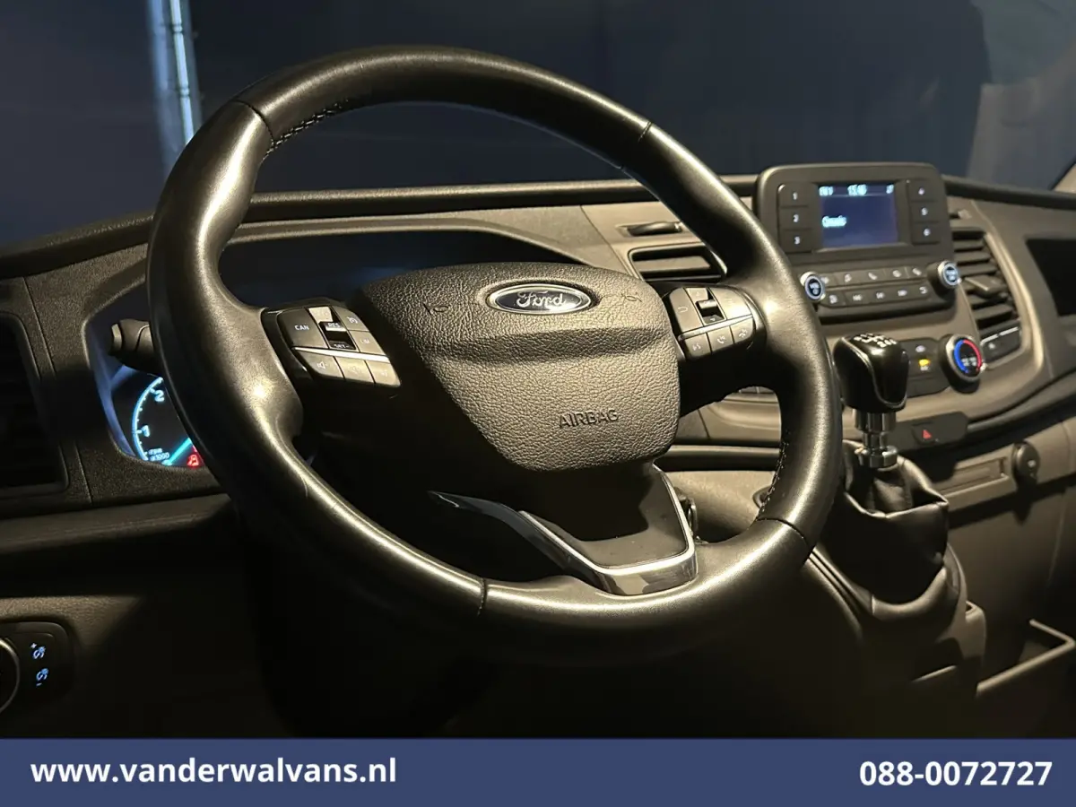 2.0 TDCI 131pk L4H3 Euro6 Airco | Camera | Cruisecontrol | Verwarmde voorruit Parkeersensoren, Bijrijdersbank