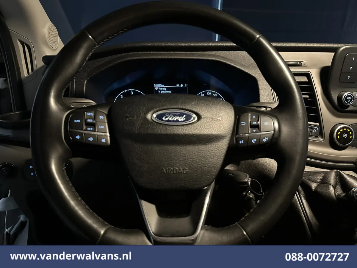 2.0 TDCI 131pk L4H3 Euro6 Airco | Camera | Cruisecontrol | Verwarmde voorruit Parkeersensoren, Bijrijdersbank