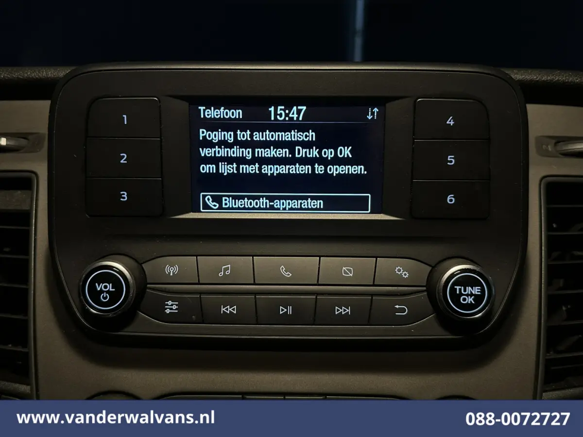 2.0 TDCI 131pk L4H3 Euro6 Airco | Camera | Cruisecontrol | Verwarmde voorruit Parkeersensoren, Bijrijdersbank